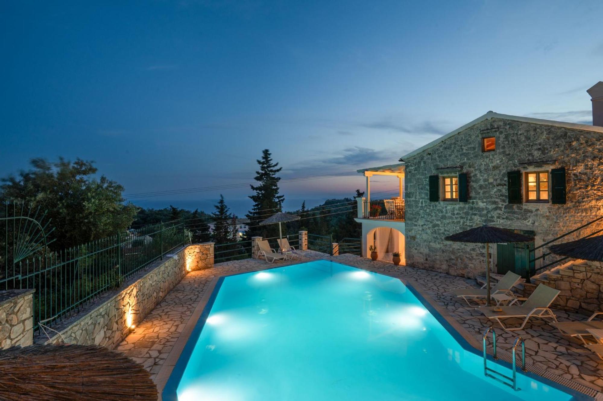 Villa Katerini Гайос Экстерьер фото